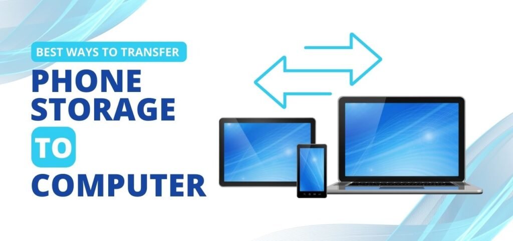 Image illustrating effective methods for transferring phone storage to a computer seamlessly and efficiently.